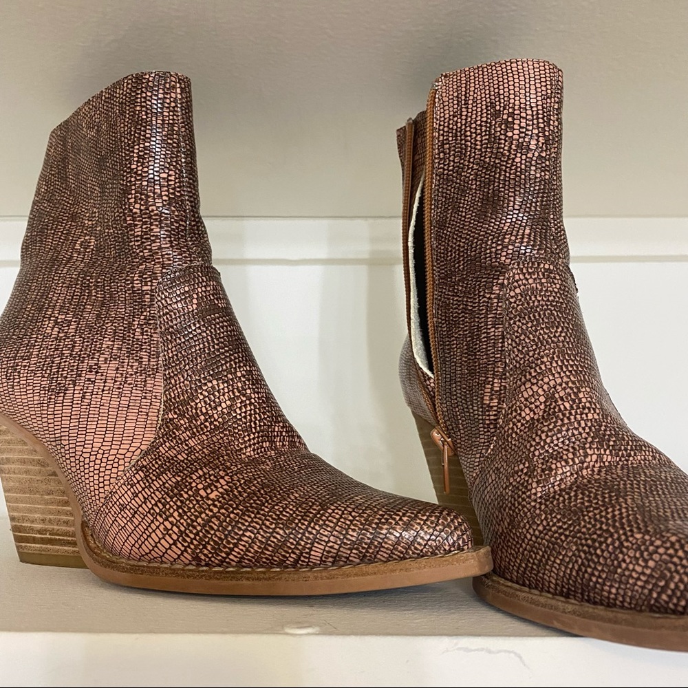 Jeffrey Campbell Snake Booties